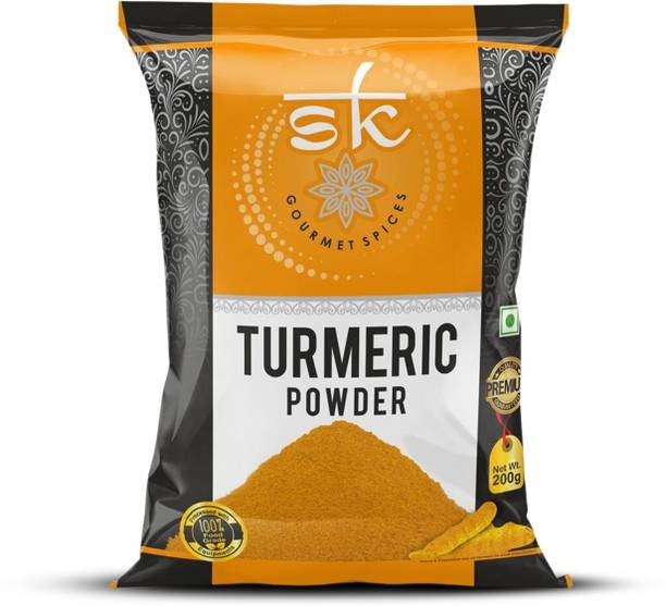 SK GOURMET SPICES Pure Turmeric Powder For Perfect Colo...