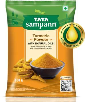 Tata Sampann Turmeric Powder With Natural Oils, Haldi P...